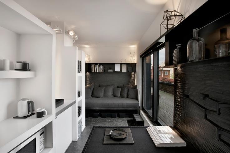דירות בריסל Mini Loft Ulb Delta Area With Terrace מראה חיצוני תמונה
